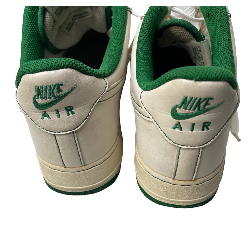 Nike Air Force 1 Low Top Shoes White Pine Green CV172 103 Men’s Size 11.5 - Picture 7 of 8